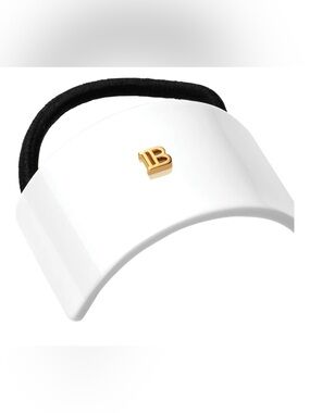 Balmain Hair Couture white hair elastic
